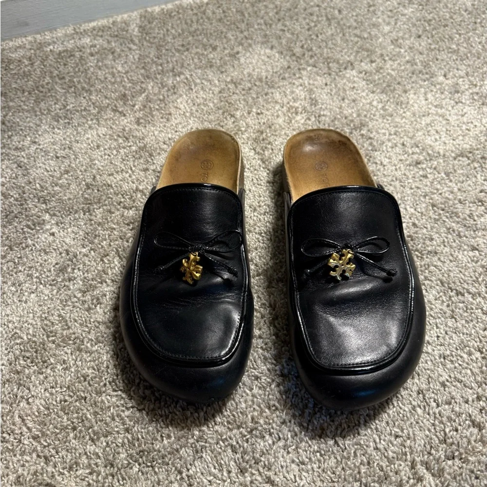 Tory Burch Charm Mules - Picture 2 of 7